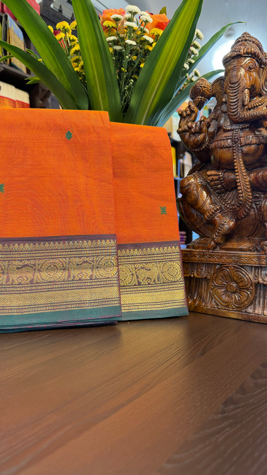 Kanchi Cotton Saree