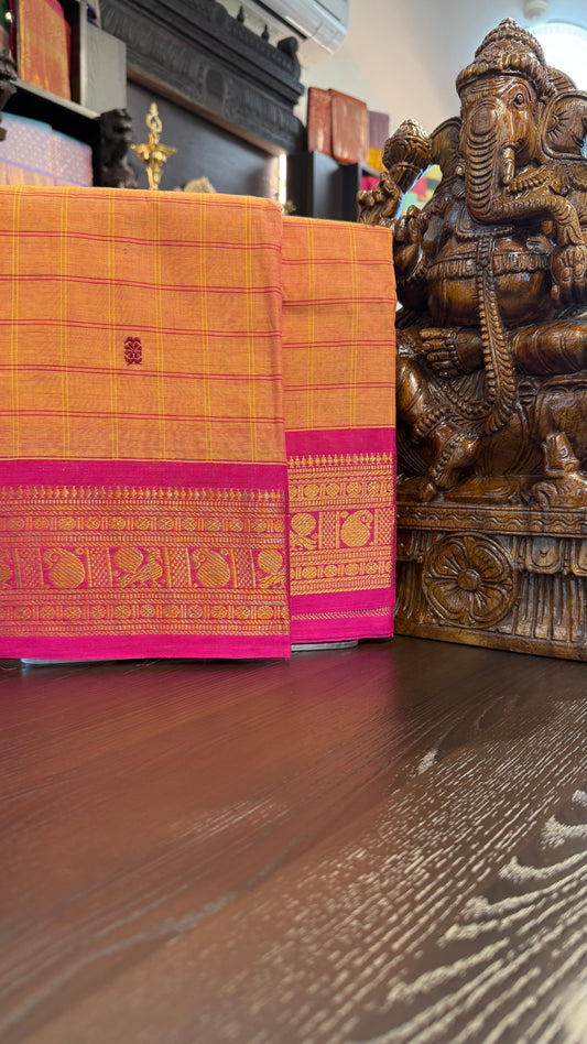 Kanchi Cotton Saree
