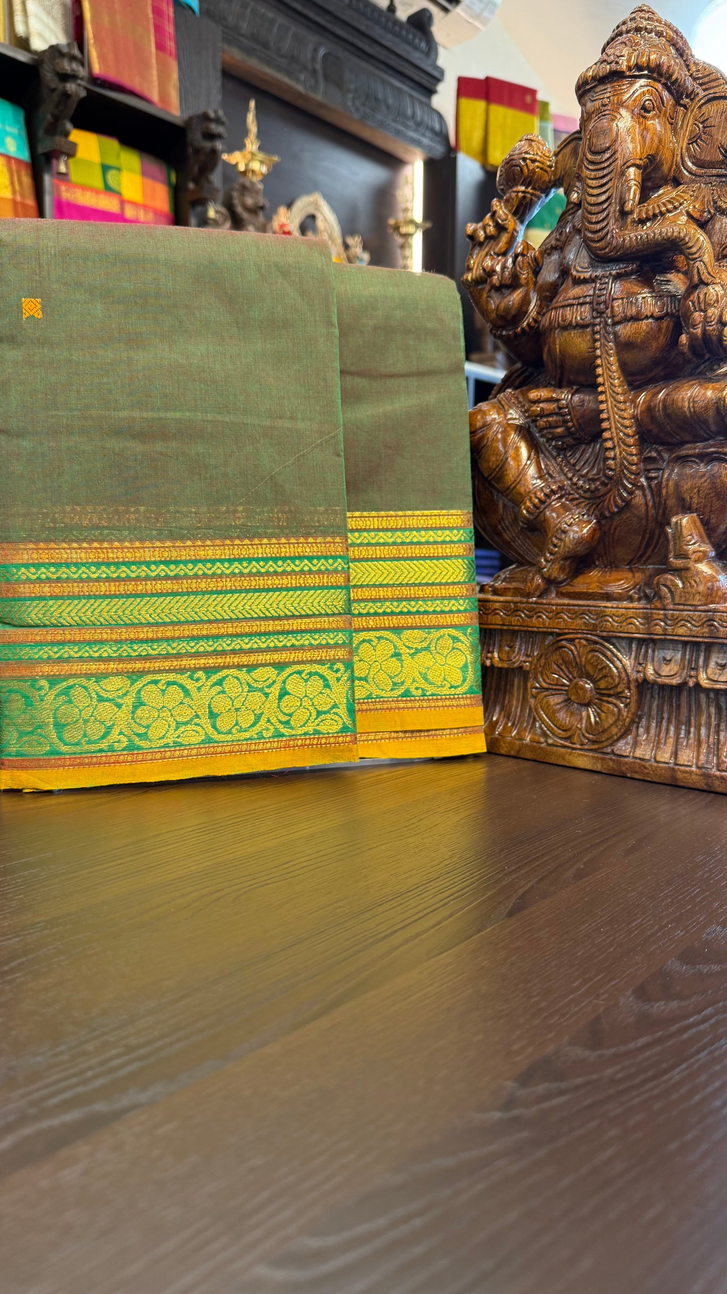 Kanchi Cotton Saree
