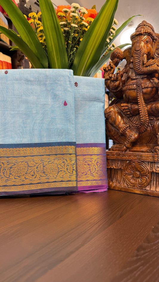 Kanchi Cotton Saree