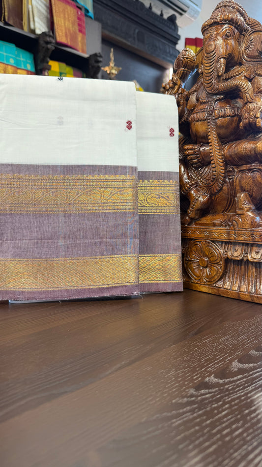 Kanchi Cotton Saree