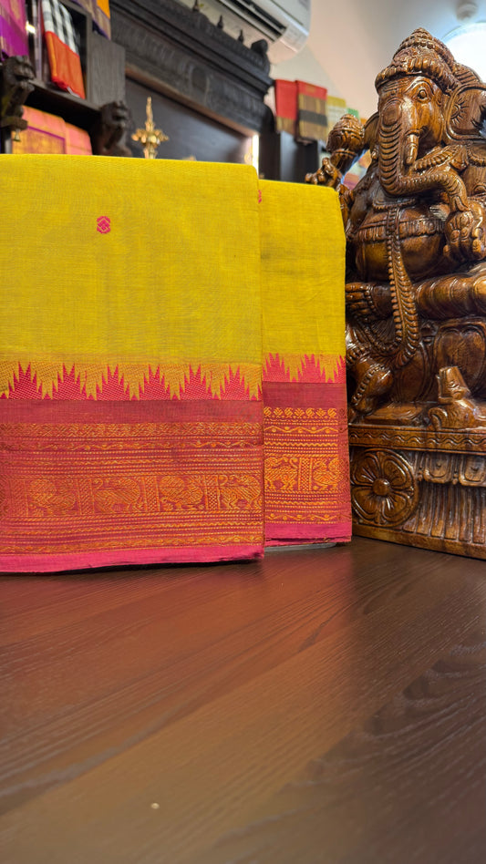 Kanchi Cotton Saree