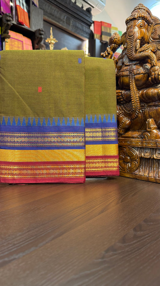 Kanchi Cotton Saree