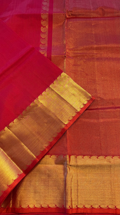 HANDLOOM KANCHIPURAM SILK COTTON (KSC198)