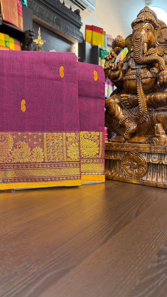 Kanchi Cotton Saree