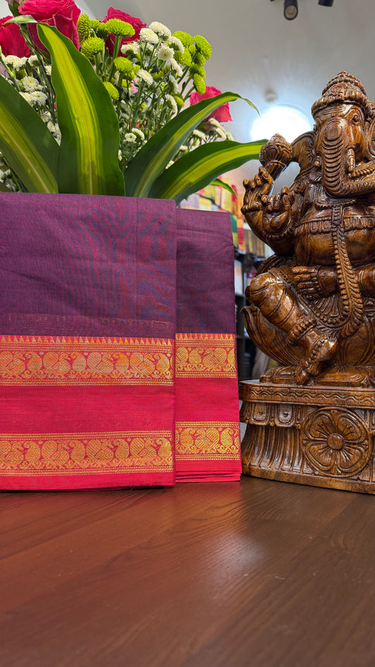 Kanchi Cotton Saree
