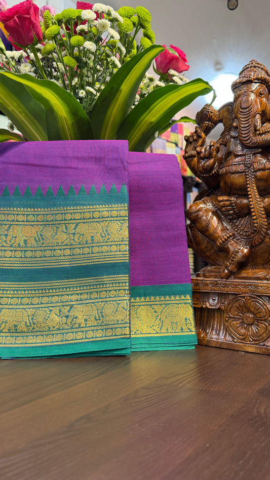 Kanchi Cotton Saree