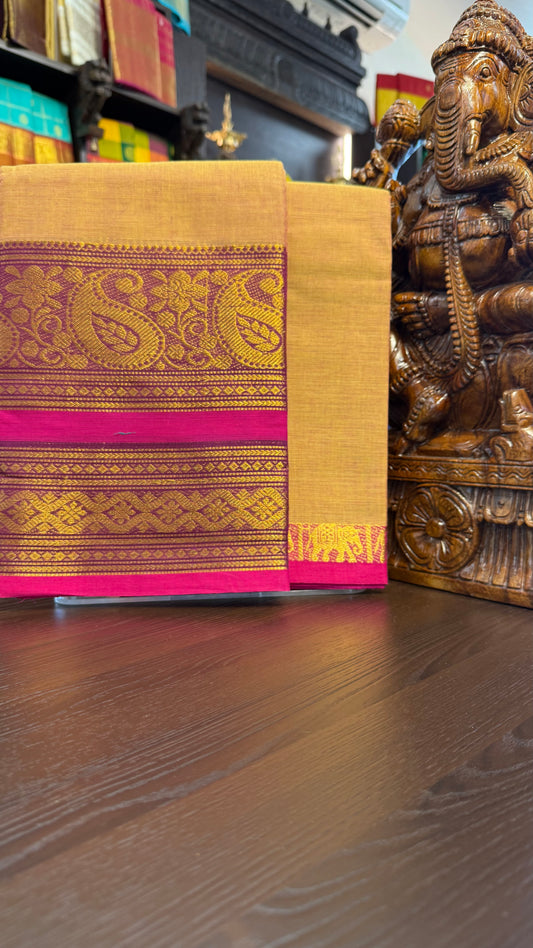 Kanchi Cotton Saree