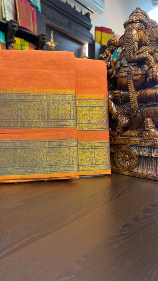 Kanchi Cotton Saree