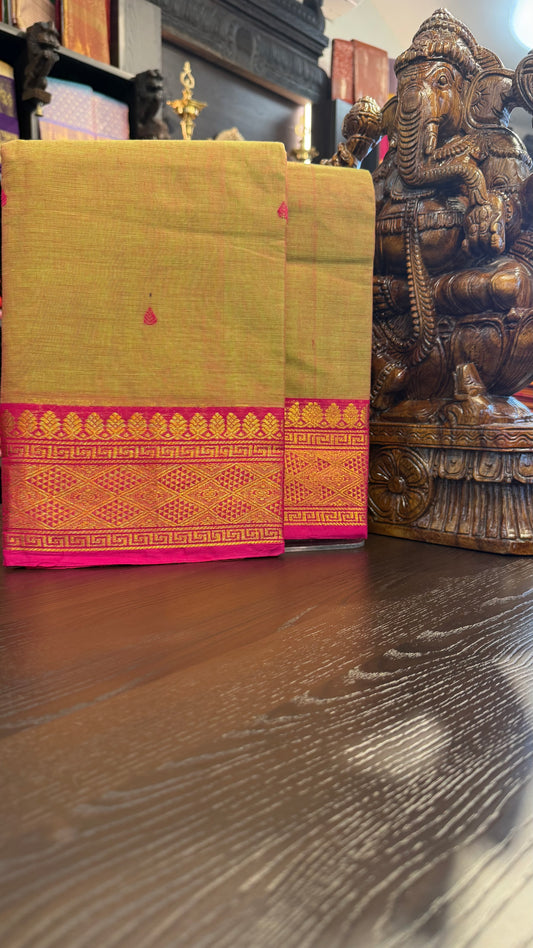 Kanchi Cotton Saree