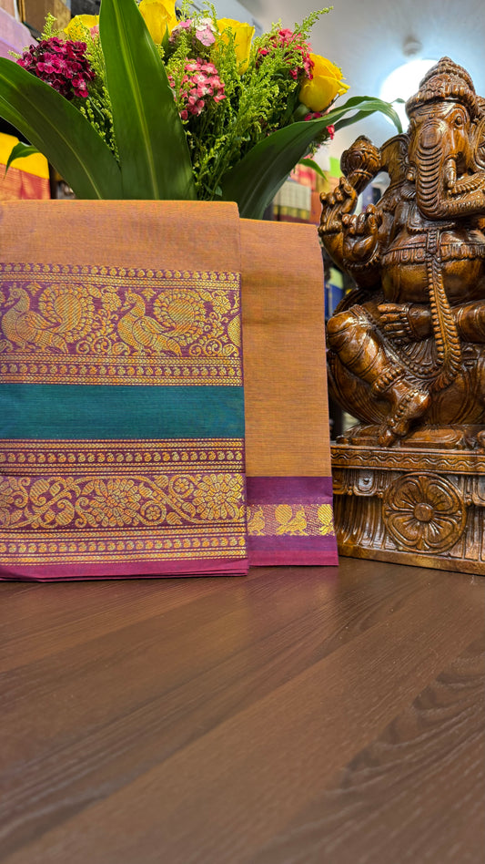 Kanchi Cotton Saree