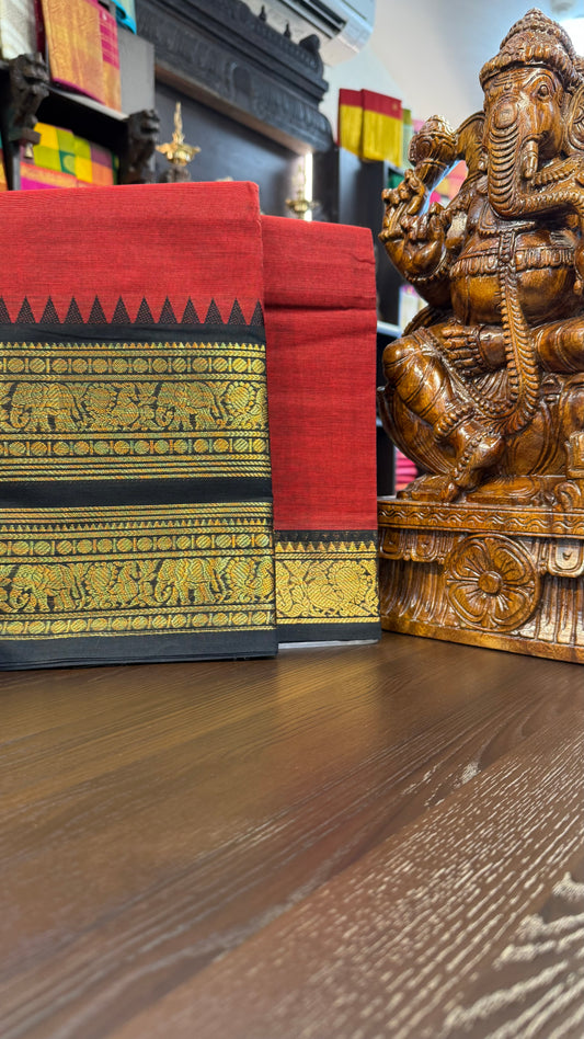 Kanchi Cotton Saree