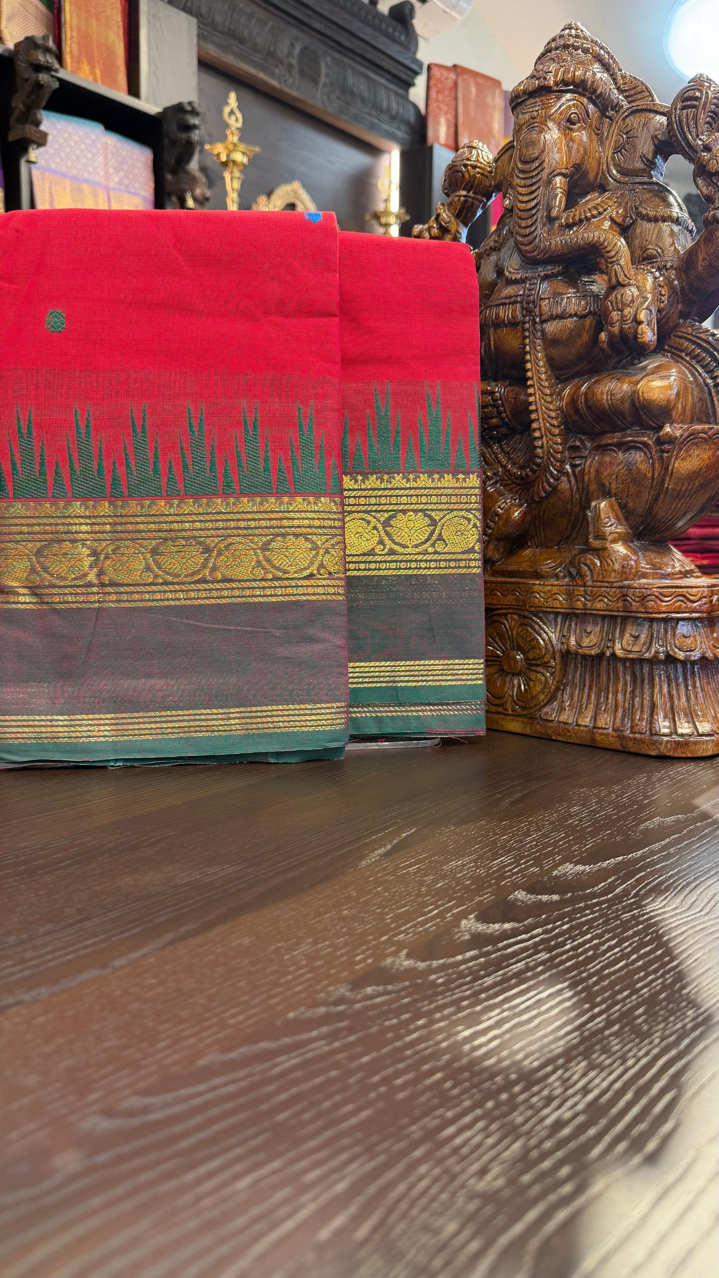 Kanchi Cotton Saree