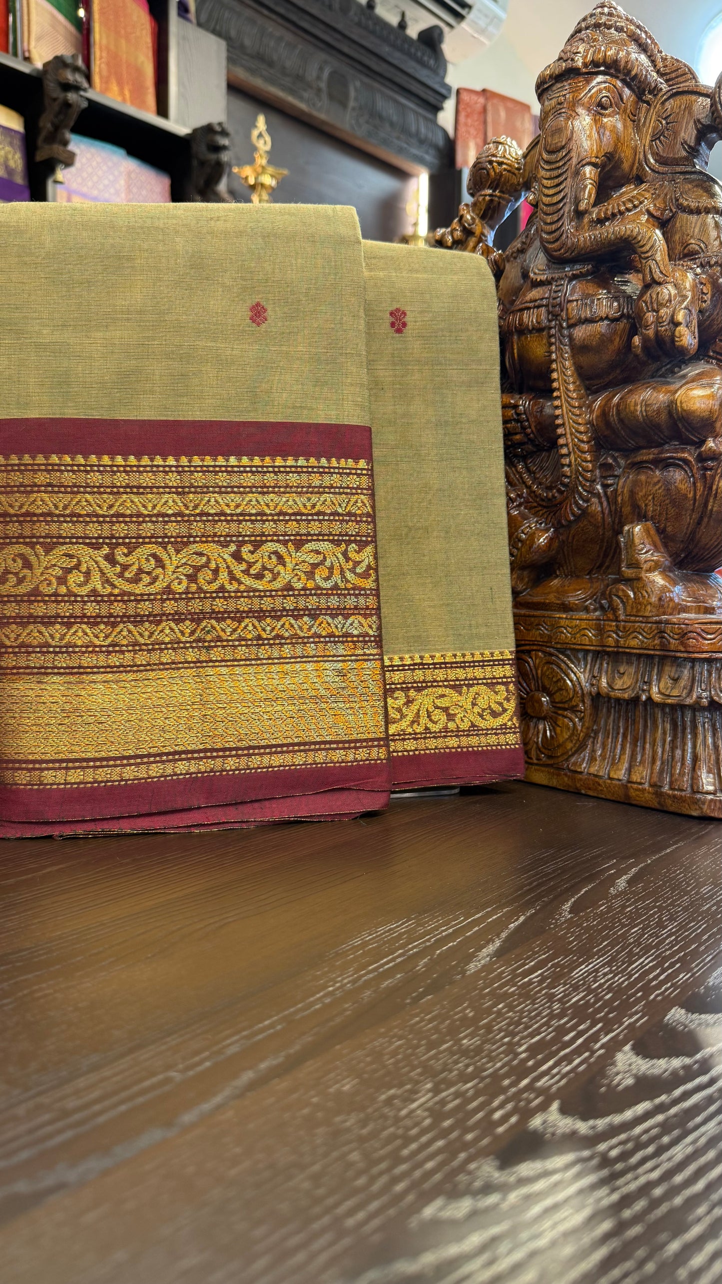 Kanchi Cotton Saree