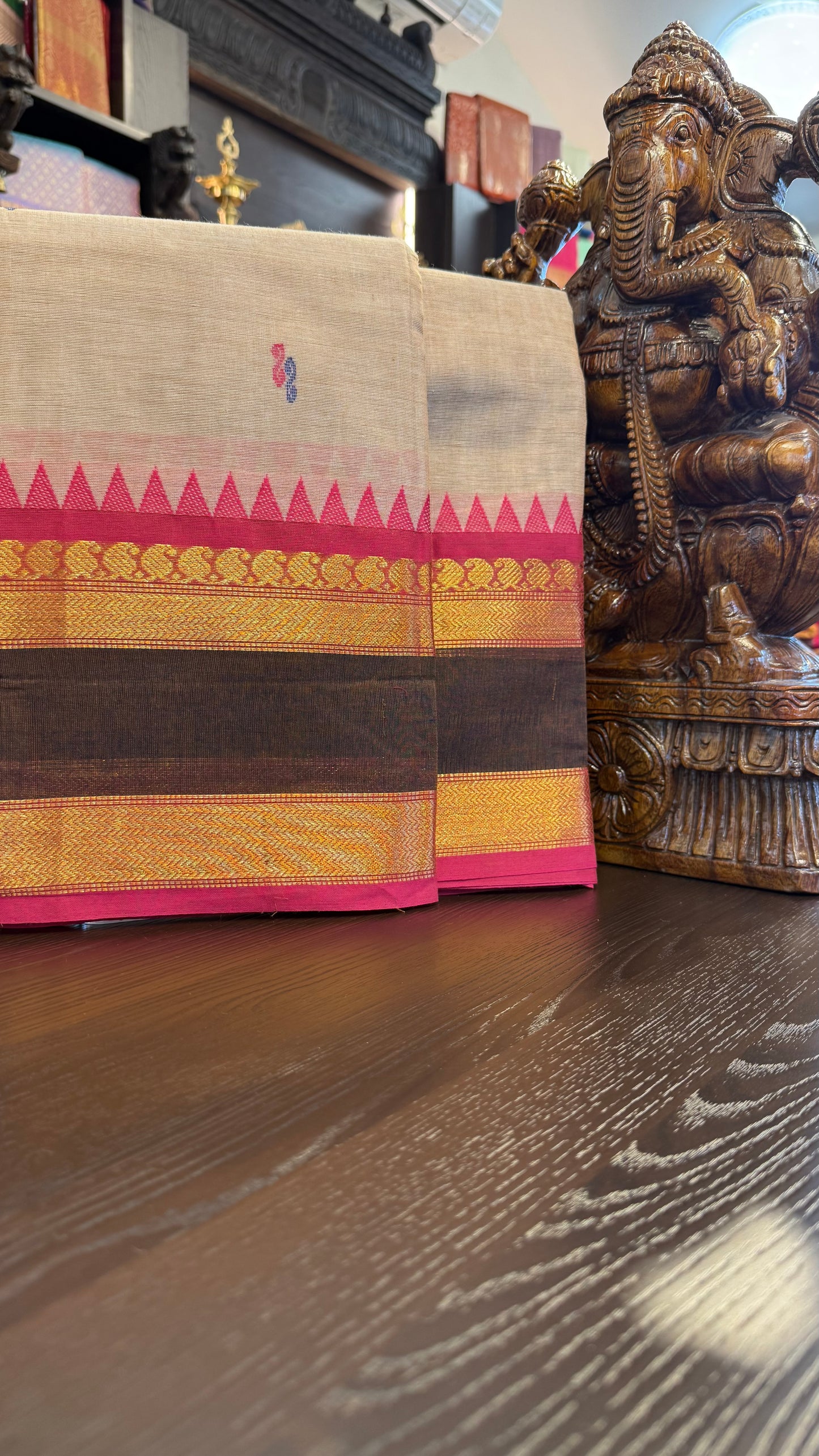 Kanchi Cotton Saree