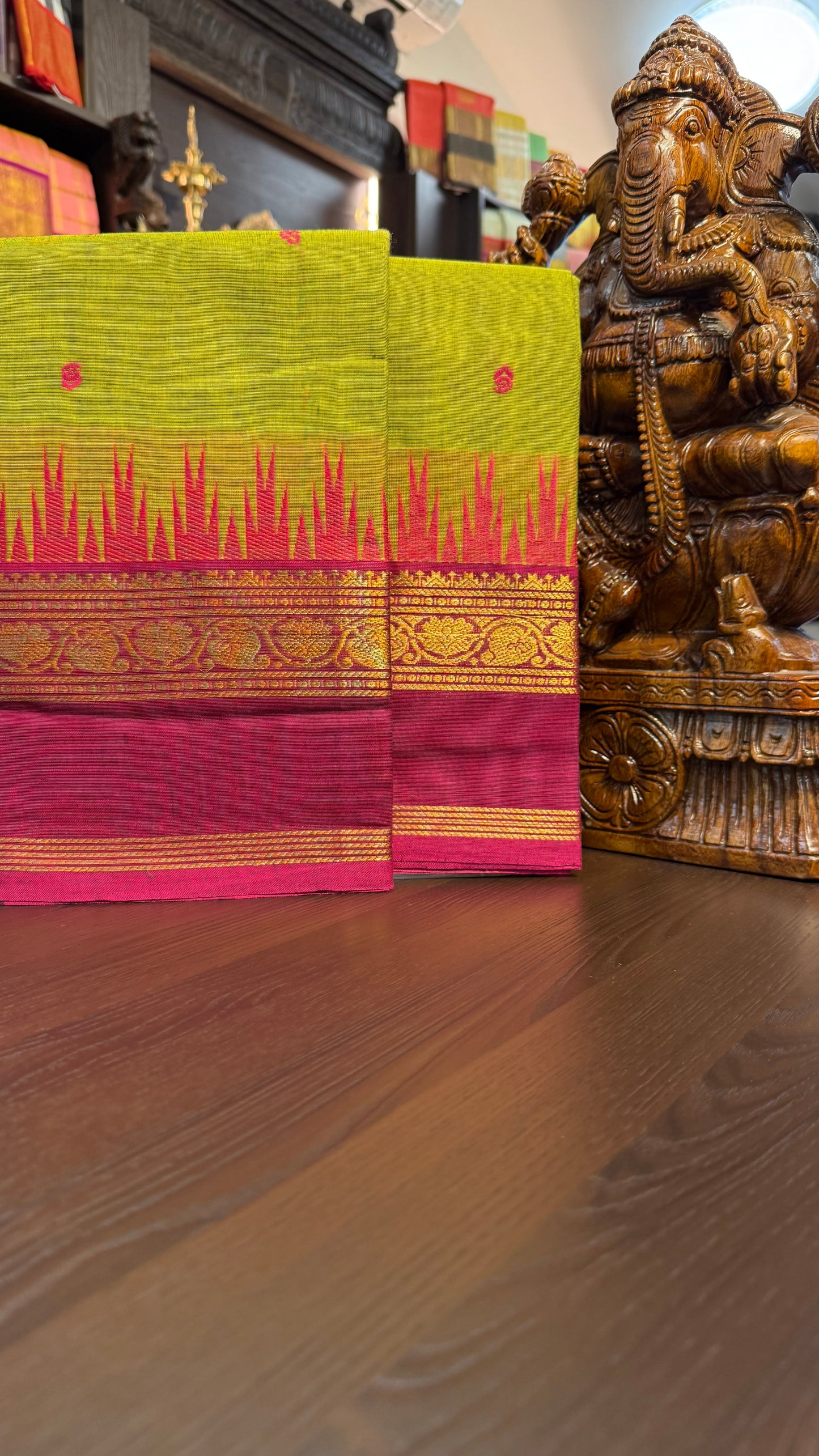 Kanchi Cotton Saree
