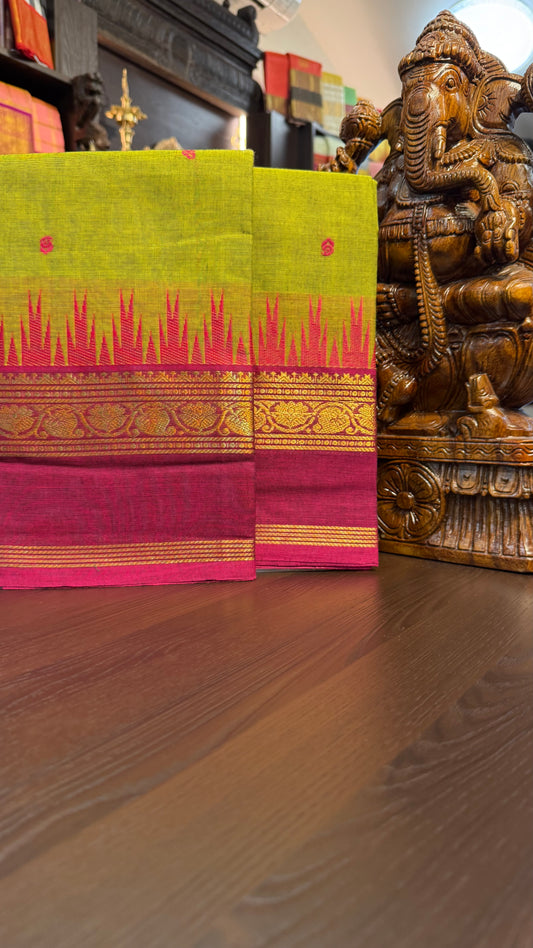 Kanchi Cotton Saree