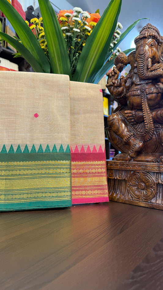 Kanchi Cotton Saree