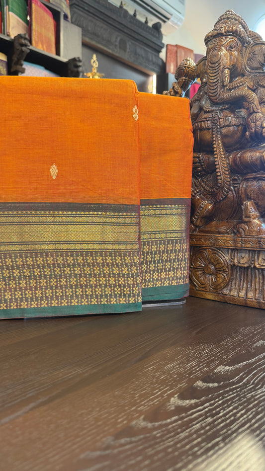 Kanchi Cotton Saree