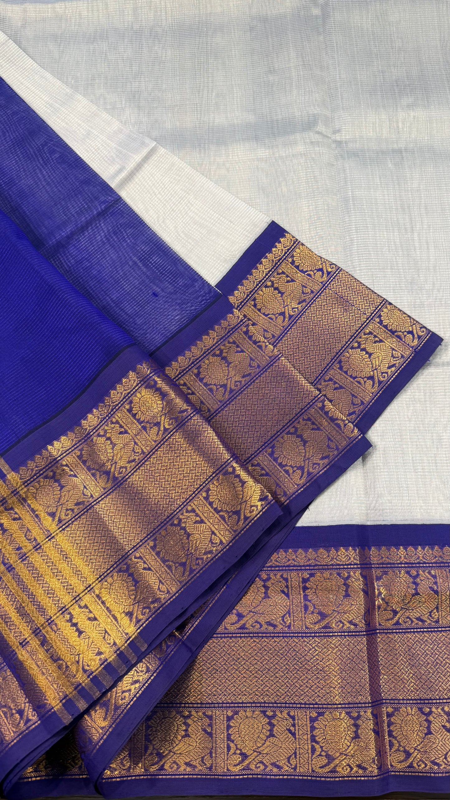HANDLOOM KANCHIPURAM SILK COTTON (KSC237)