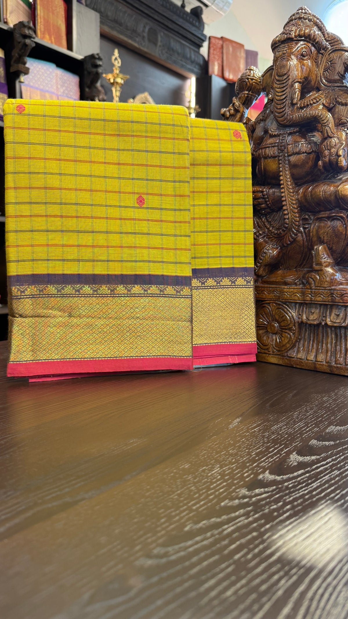 Kanchi Cotton Saree