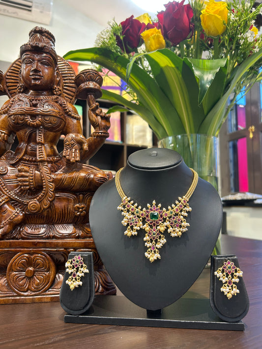 Shivani Short Necklace Jewellery Set