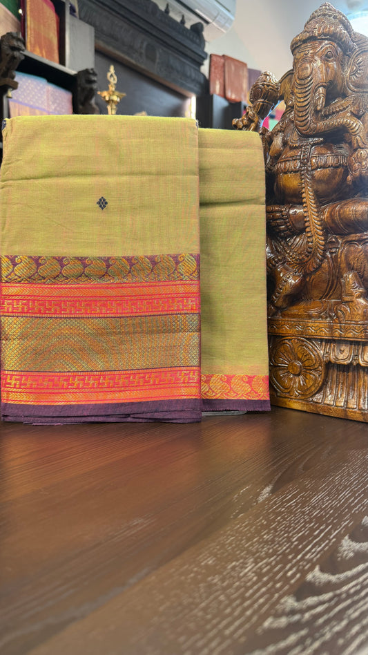 Kanchi Cotton Saree