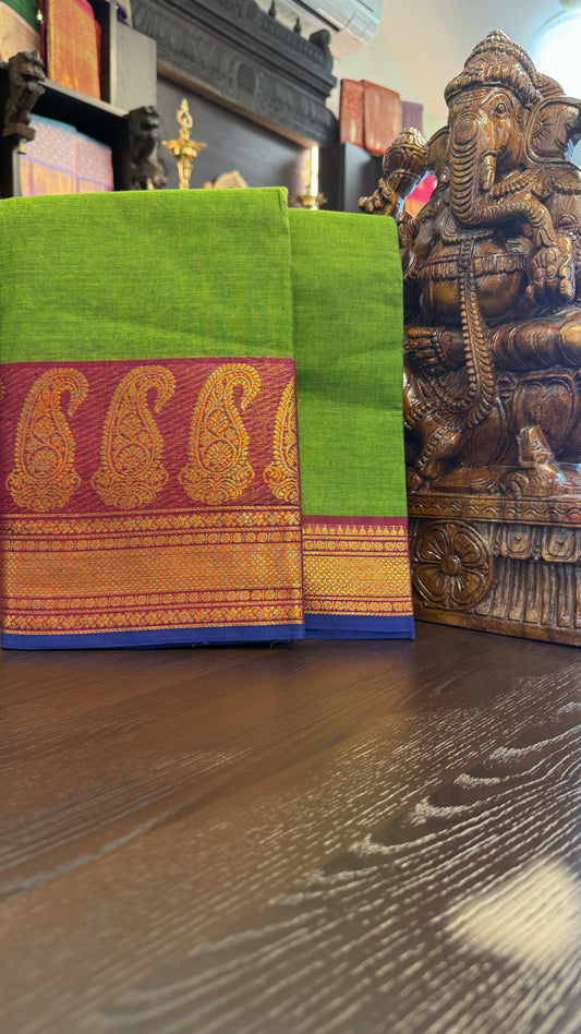 Kanchi Cotton Saree