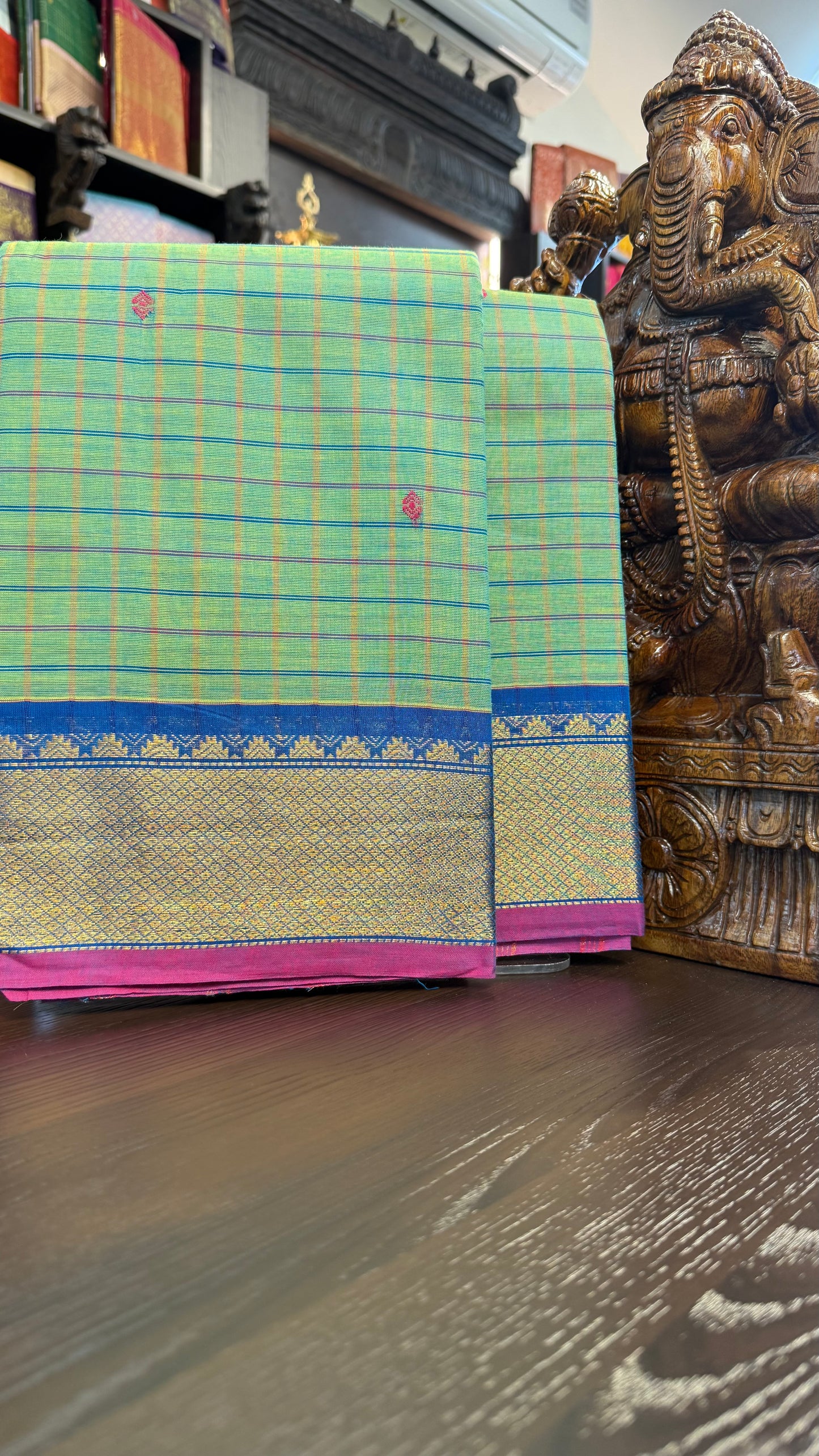 Kanchi Cotton Saree