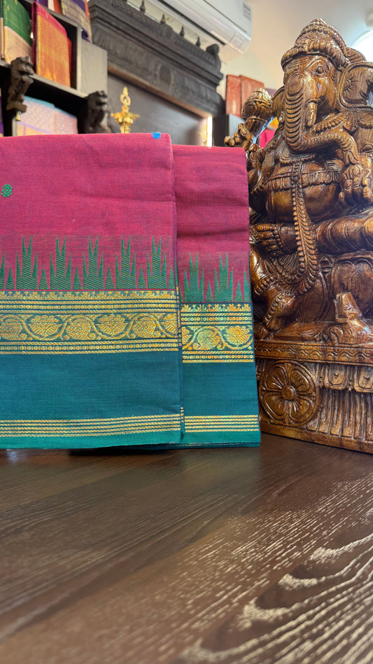 Kanchi Cotton Saree