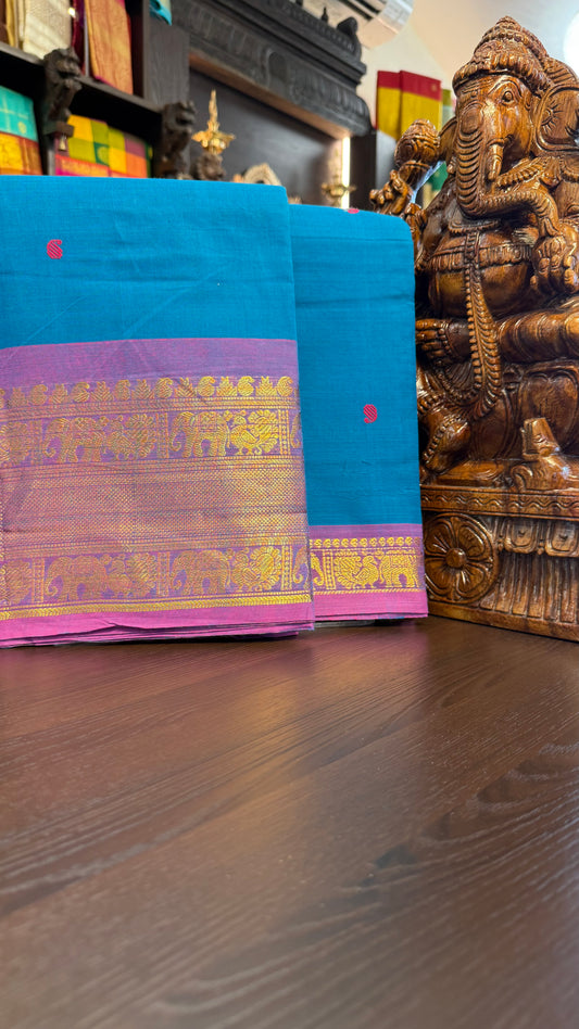 Kanchi Cotton Saree