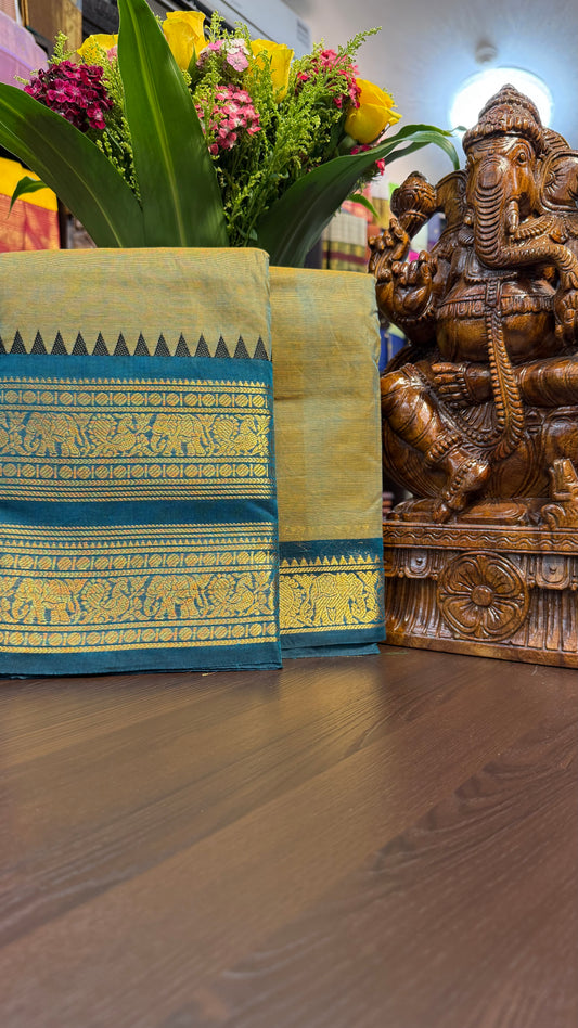 Kanchi Cotton Saree