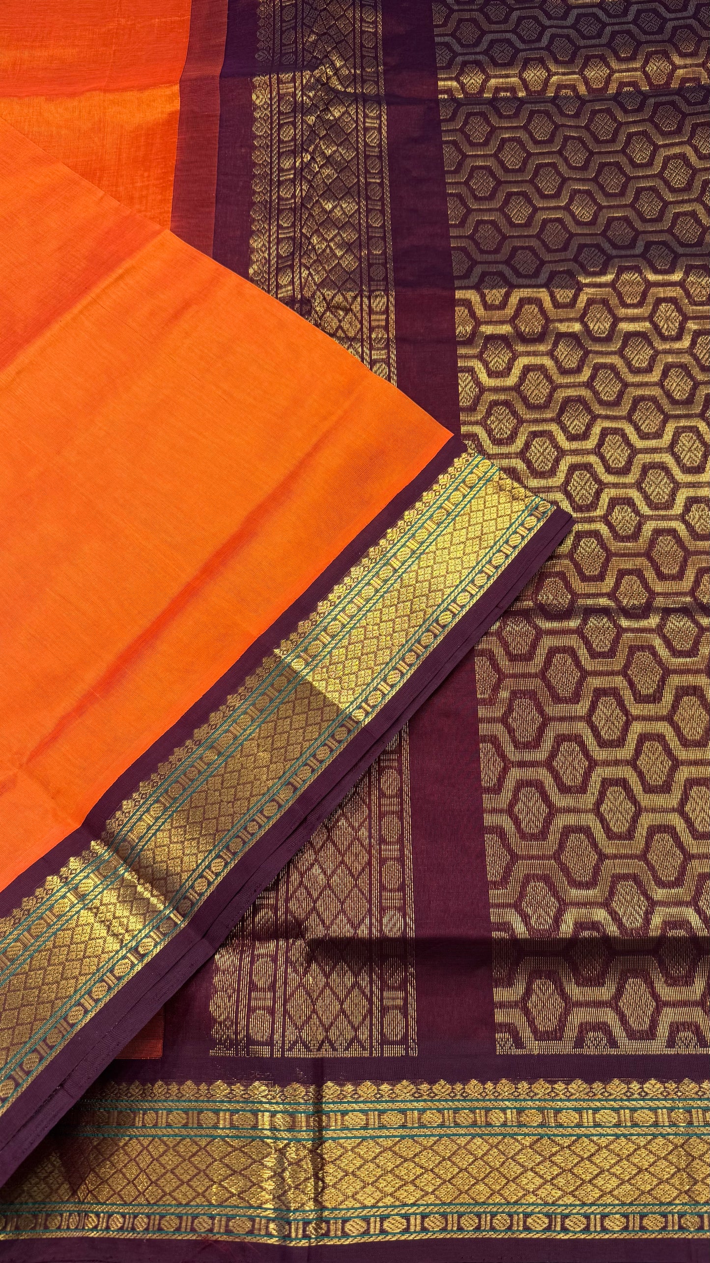 HANDLOOM KANCHIPURAM SILK COTTON (KSC192)