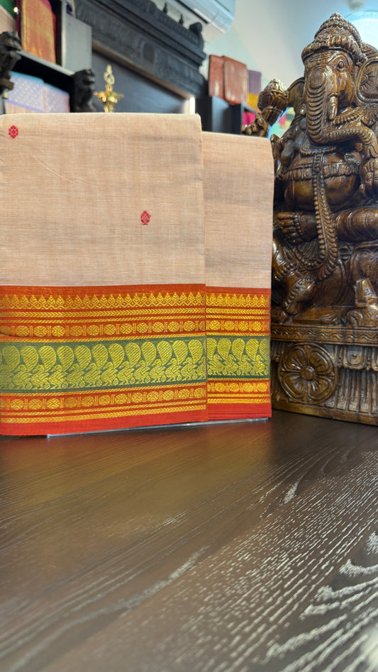 Kanchi Cotton Saree