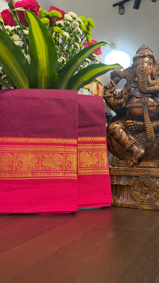 Kanchi Cotton Saree