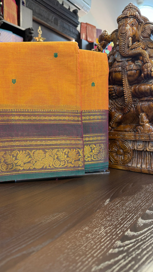 Kanchi Cotton Saree