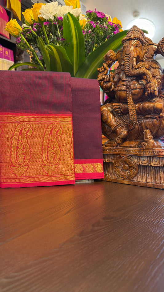 Kanchi Cotton Saree