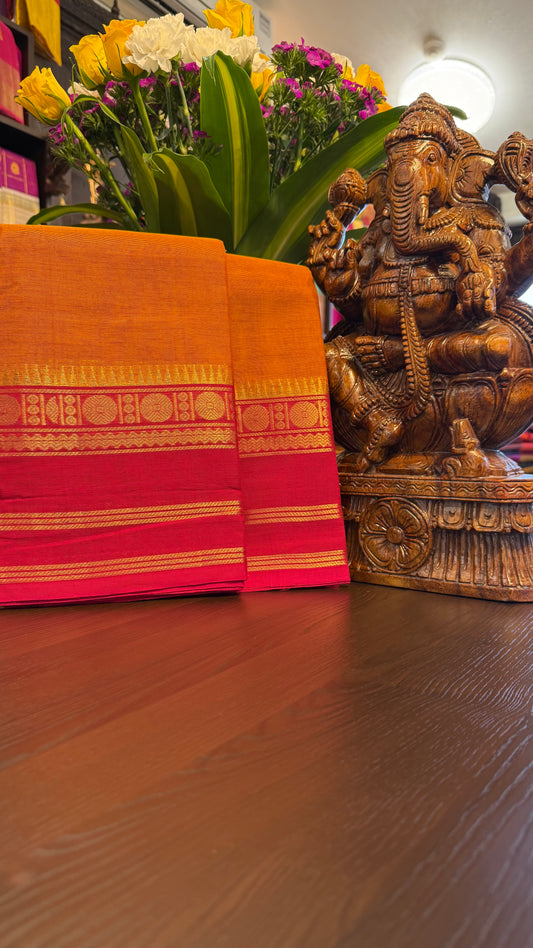 Kanchi Cotton Saree