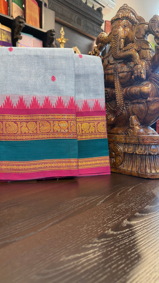 Kanchi Cotton Saree