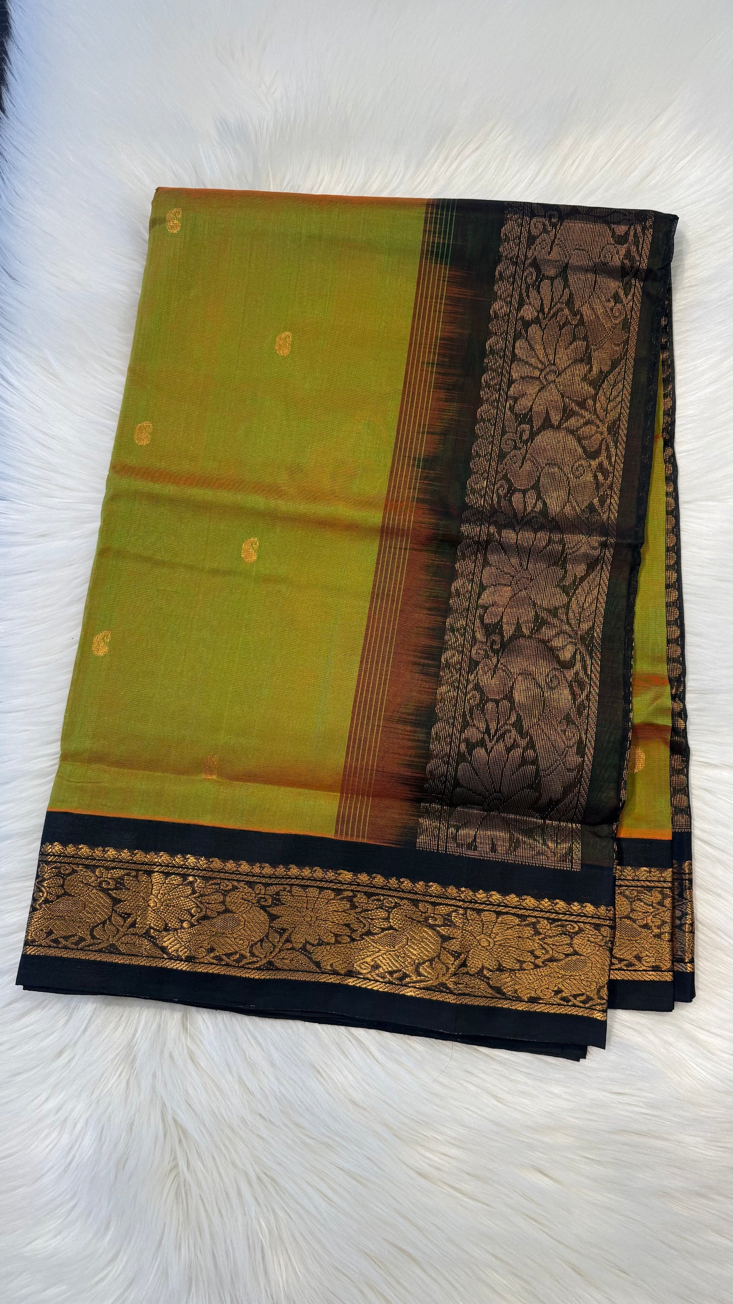 HANDLOOM KANCHIPURAM SILK COTTON (KSC228)