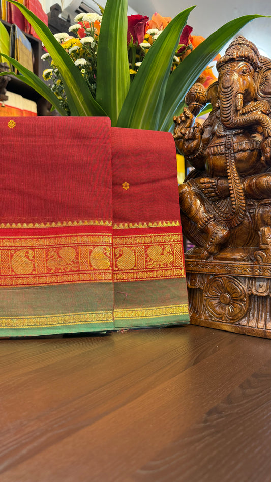 Kanchi Cotton Saree