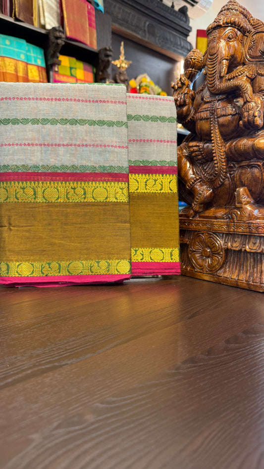 Kanchi Cotton Saree
