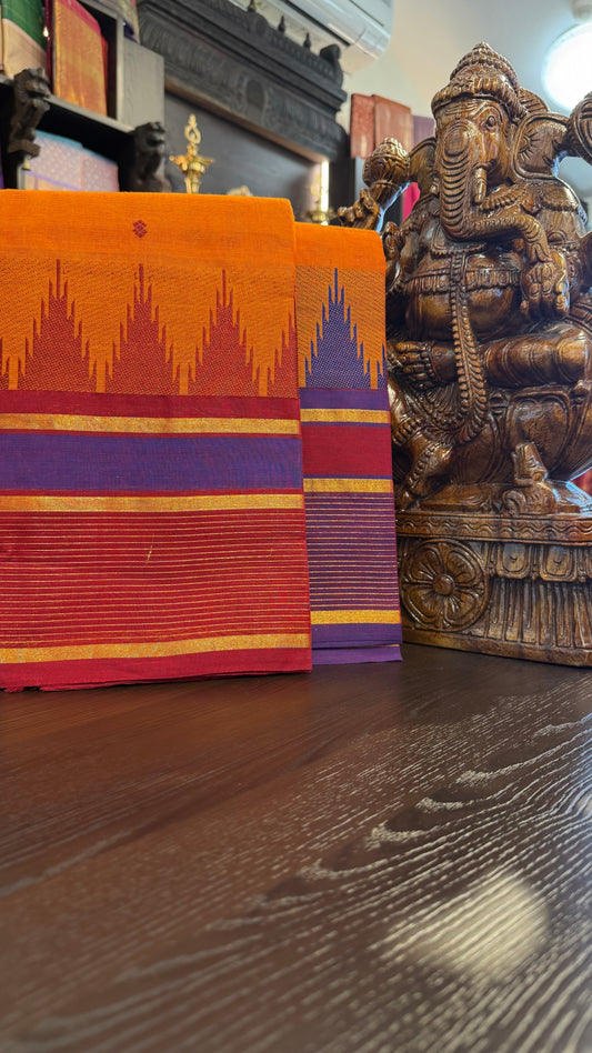 Kanchi Cotton Saree