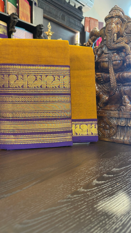 Kanchi Cotton Saree
