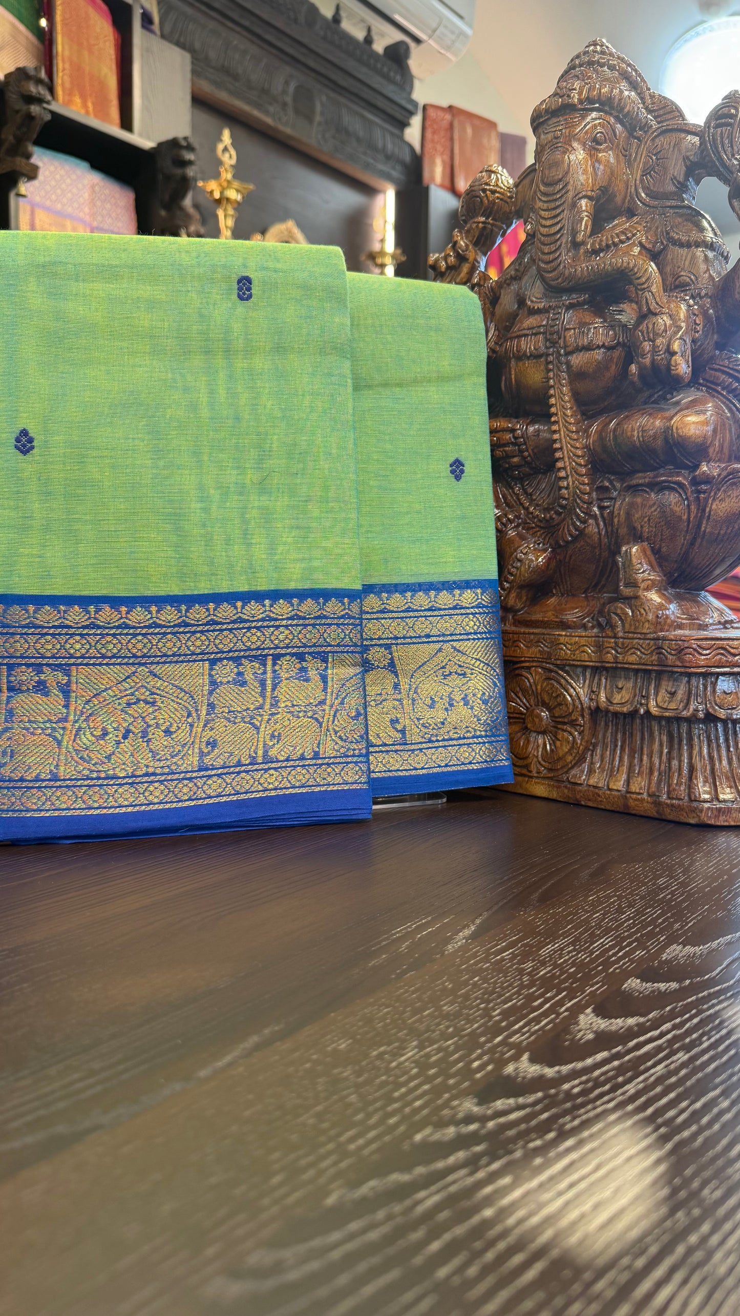 Kanchi Cotton Saree