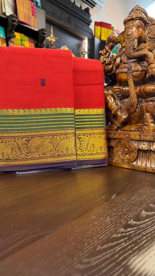 Kanchi Cotton Saree