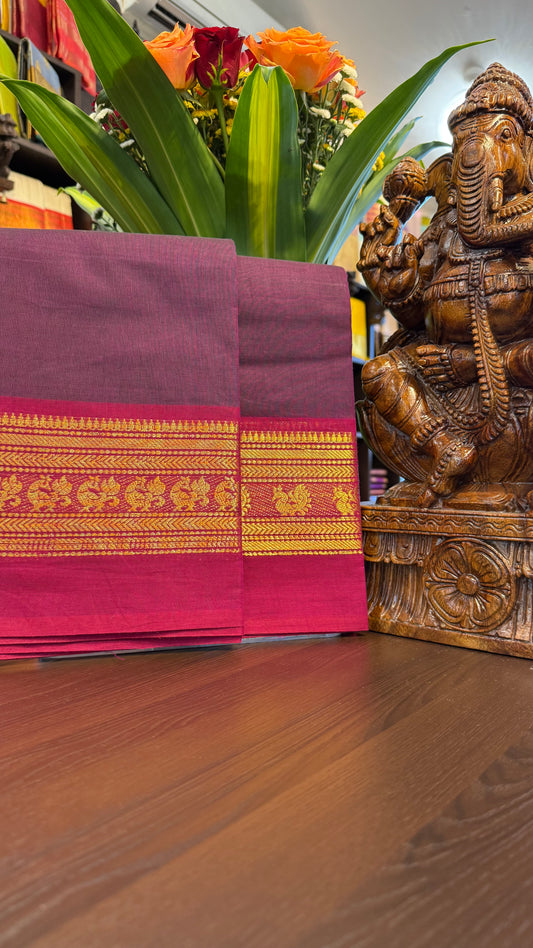 Kanchi Cotton Saree