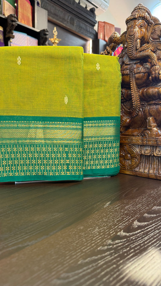 Kanchi Cotton Saree