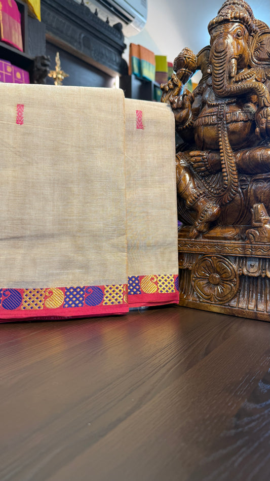 Kanchi Cotton Saree