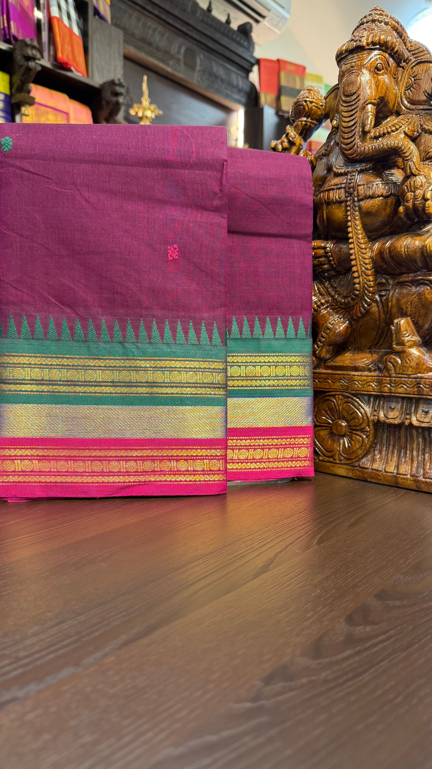 Kanchi Cotton Saree